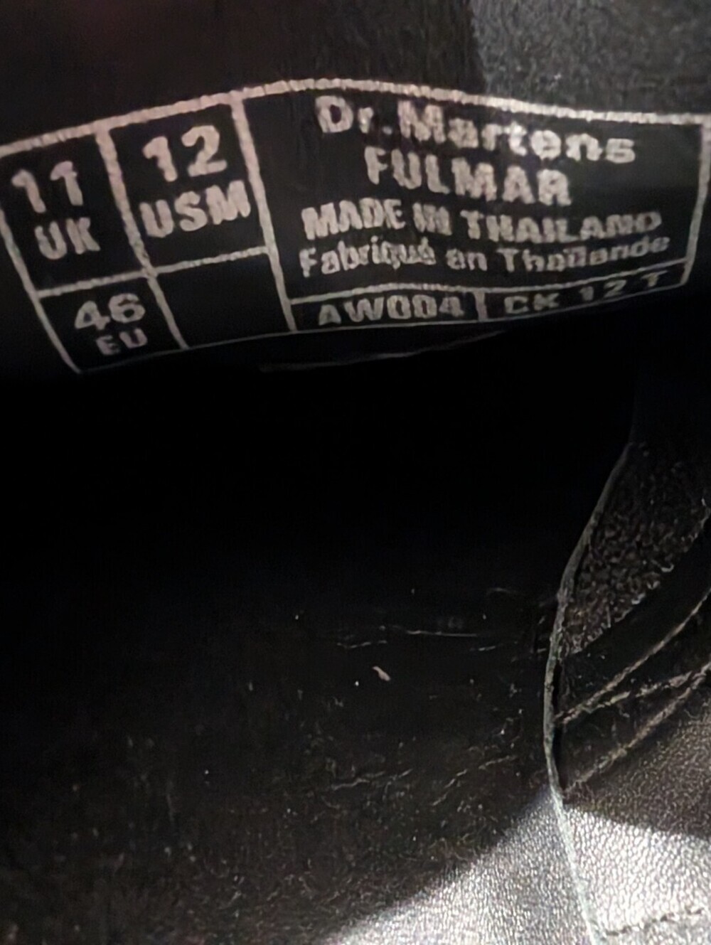 Dr. Martens Fulmar buckle Derby shoes Size 12 - Picture 8 of 9